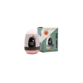 Gaine Masturbatrice Réutilisable FUNNY EGG – Design Réaliste Anus